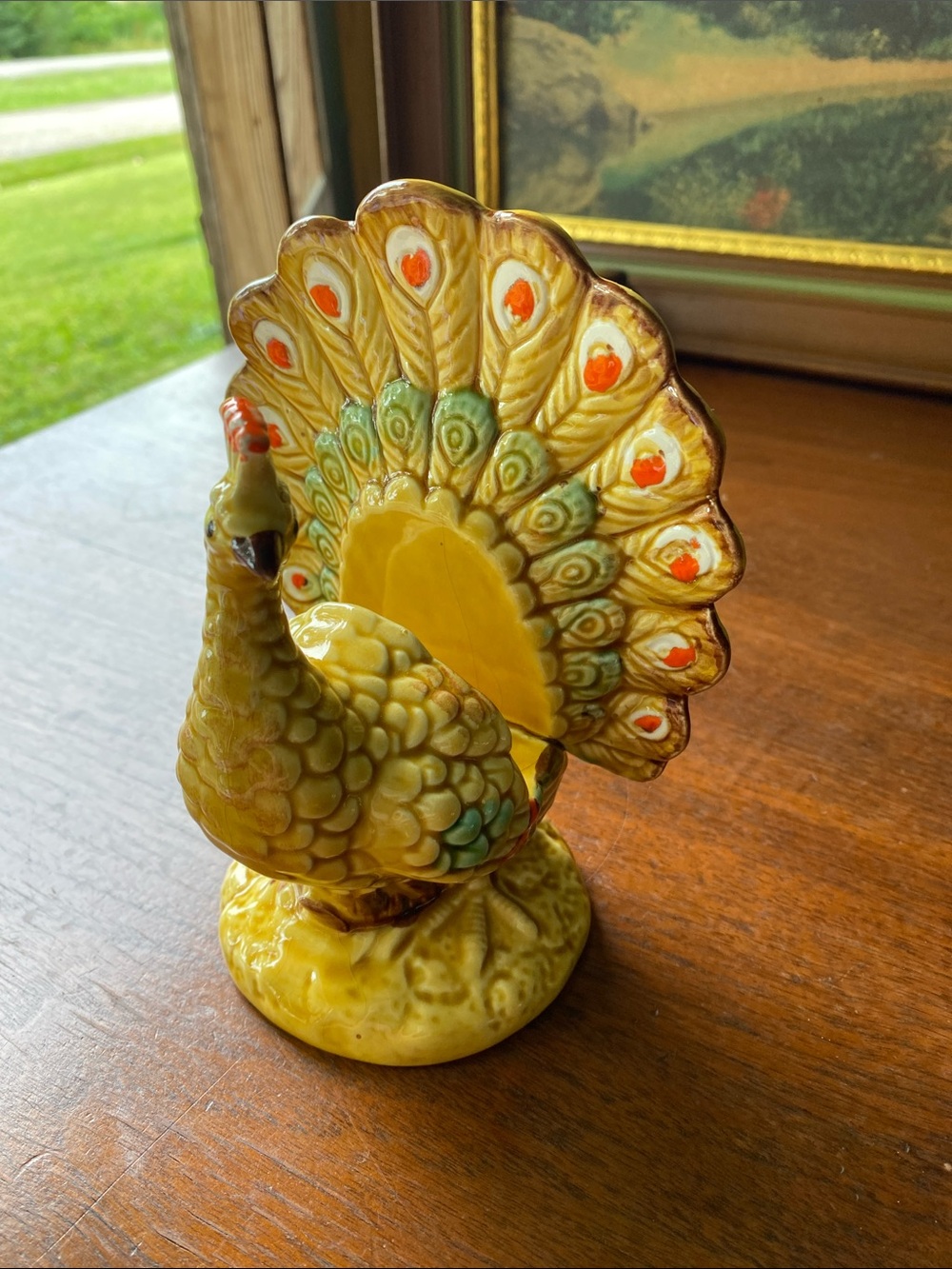 Vintage Enesco Ceramic Napkin Holder